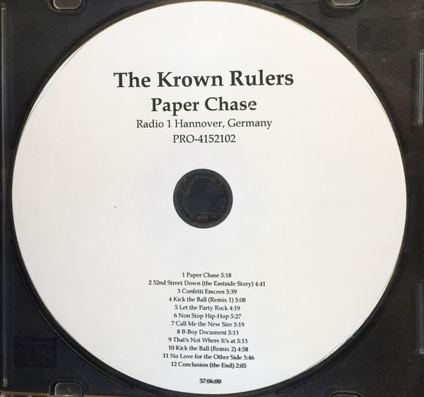 The Krown Rulers – Paper Chase (CDr) - Discogs