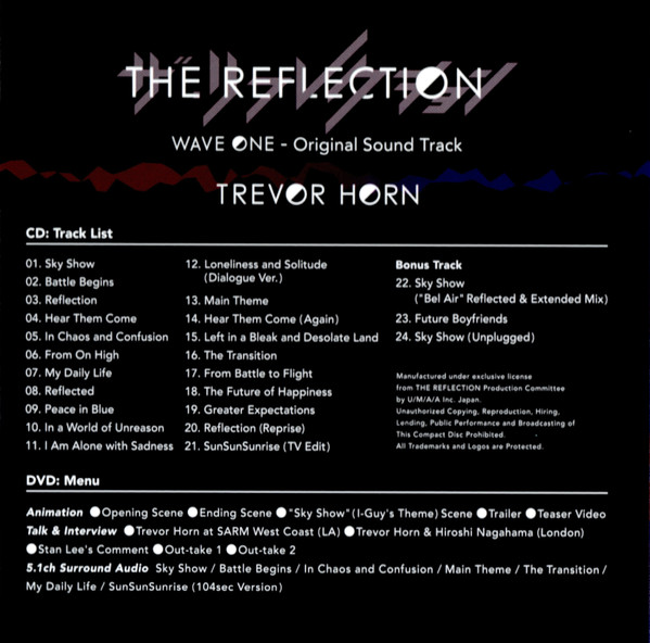 Album herunterladen Trevor Horn - The Reflection Wave One Original Sound Track