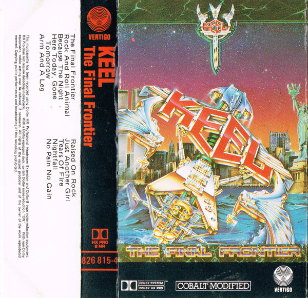 Keel - The Final Frontier | Releases | Discogs