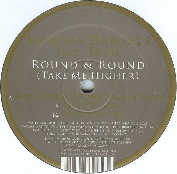 télécharger l'album Mischa Daniels Feat Tash - Round Round Take Me Higher
