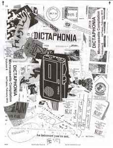 Various - Dictaphonia Microcassette Compilation, Volume 6 album cover