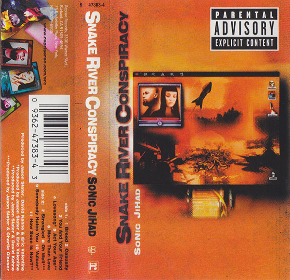 Snake River Conspiracy – Sonic Jihad (2000, Cassette) - Discogs