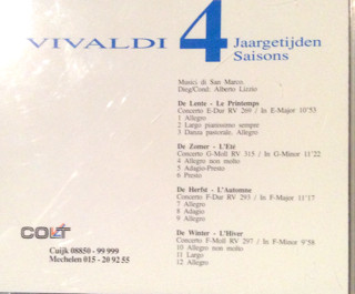 last ned album Vivaldi - 4 Jaargetijden