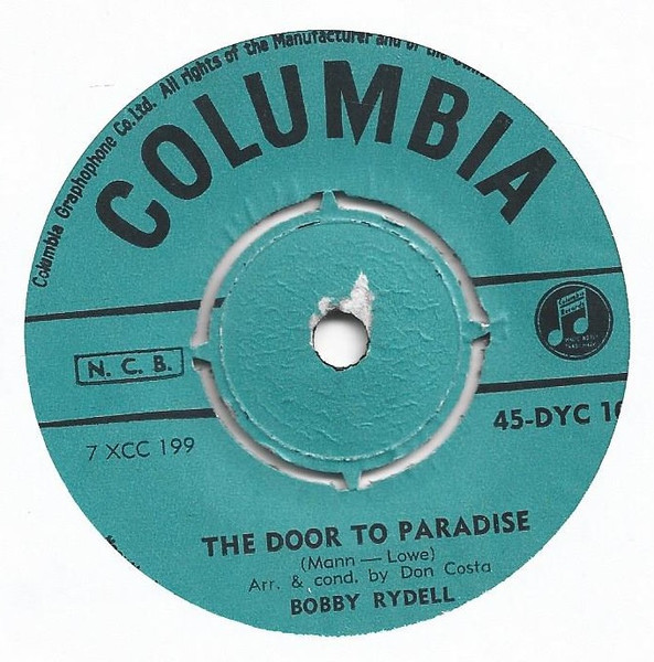 Bobby Rydell – The Door To Paradise / I Wanna Thank You (1962, Vinyl) -  Discogs