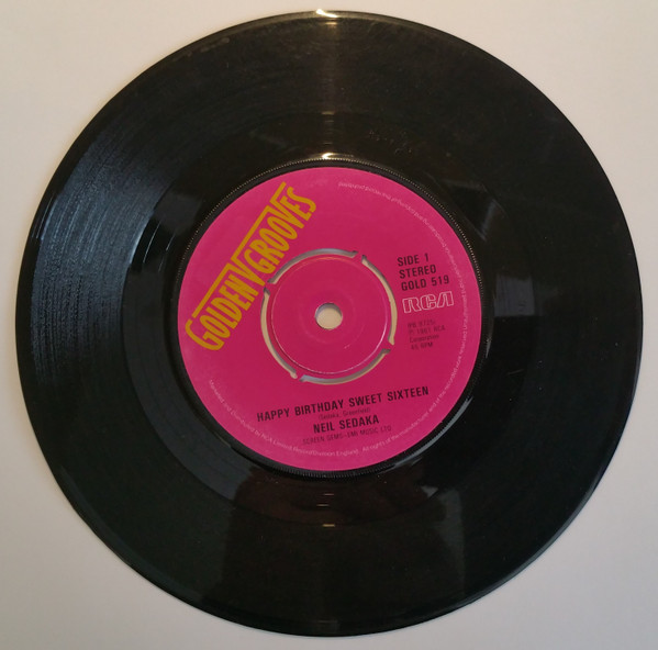 Neil Sedaka – Happy Birthday Sweet Sixteen (1981, Vinyl) - Discogs