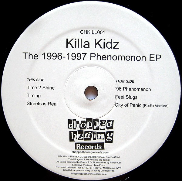 Killa Kidz – The 1996-1997 Phenomenon EP (2013, Black/White/Purple