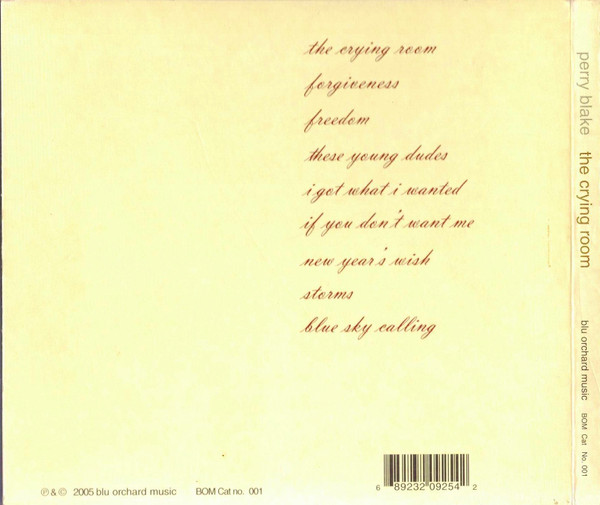baixar álbum Perry Blake - The Crying Room