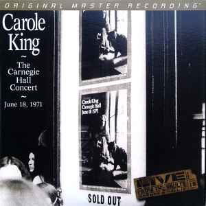 Carole King – The Carnegie Hall Concert (2011, 180 Grams, Vinyl