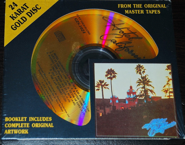 Eagles – Hotel California (1992, 24 Karat Gold CD, CD) - Discogs