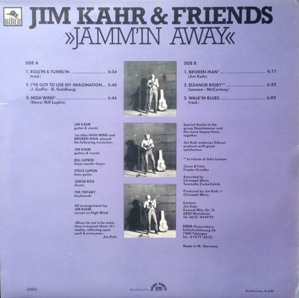 lataa albumi Jim Kahr & Friends - Jammin Away