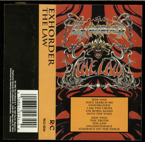 Exhorder – The Law (1992, Cassette) - Discogs