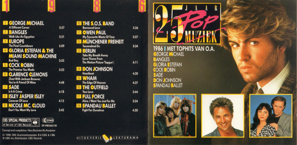 télécharger l'album Various - 25 Jaar Popmuziek 1986