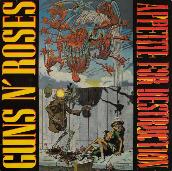 Guns N' Roses – Appetite For Destruction (1989, Vinyl) - Discogs