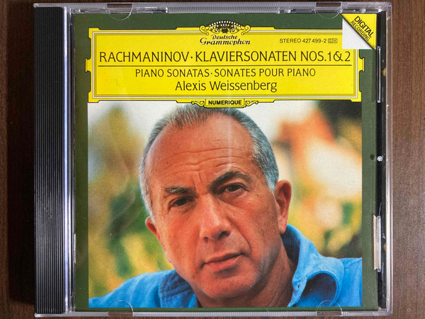 Album herunterladen Rachmaninov, Alexis Weissenberg - Klaviersonaten Nos 1 2