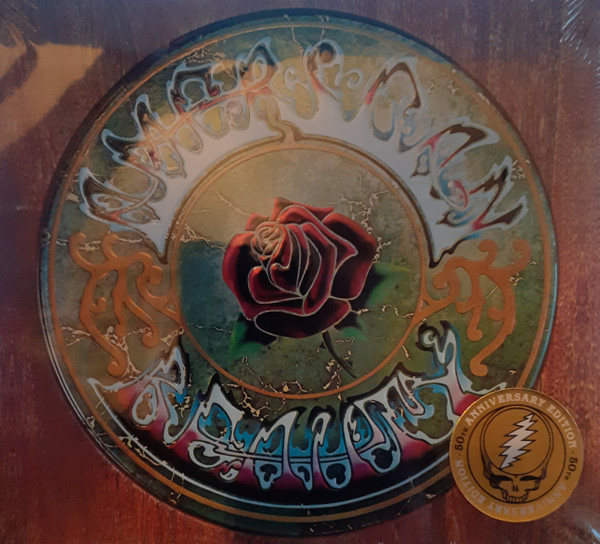 Grateful Dead American Beauty Limited Edition CD Platinum LP Disc
