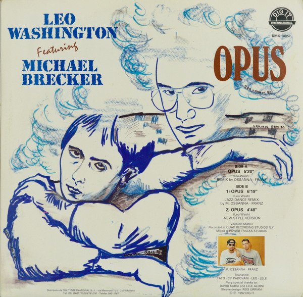 baixar álbum Leo Washington Featuring Michael Brecker - Opus