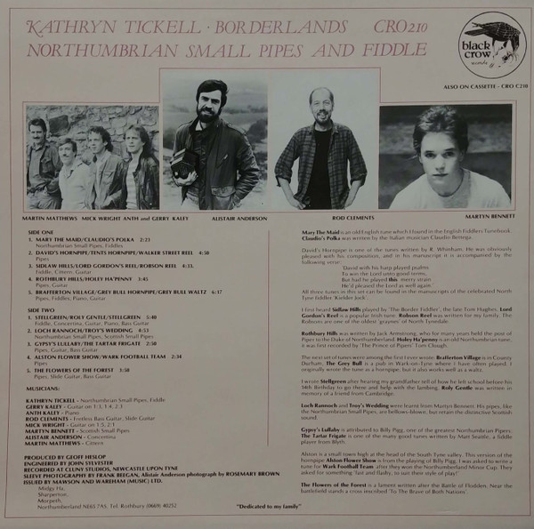 last ned album Kathryn Tickell - Borderlands