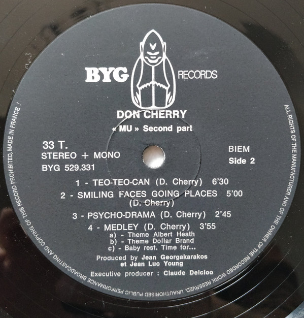 ladda ner album Don Cherry - Mu Second Part