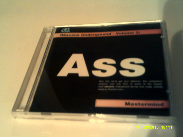 Mastermind – Obscene Underground - Volume 2 : ASS (2000, CD ...
