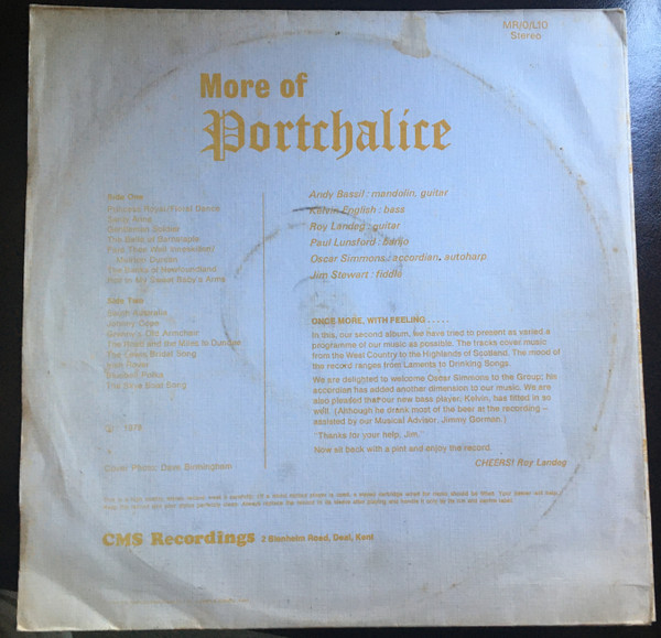 Album herunterladen Portchalice - More Of Portchalice