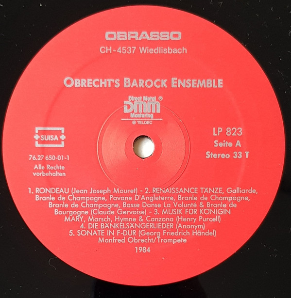 télécharger l'album Obrecht's Barock Ensemble - Barock Brass