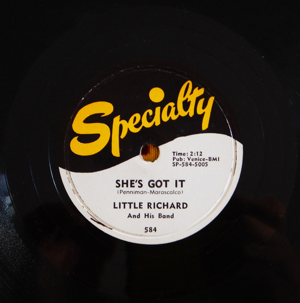 Little Richard And His Band – She's Got It / Heeby-Jeebies (1956