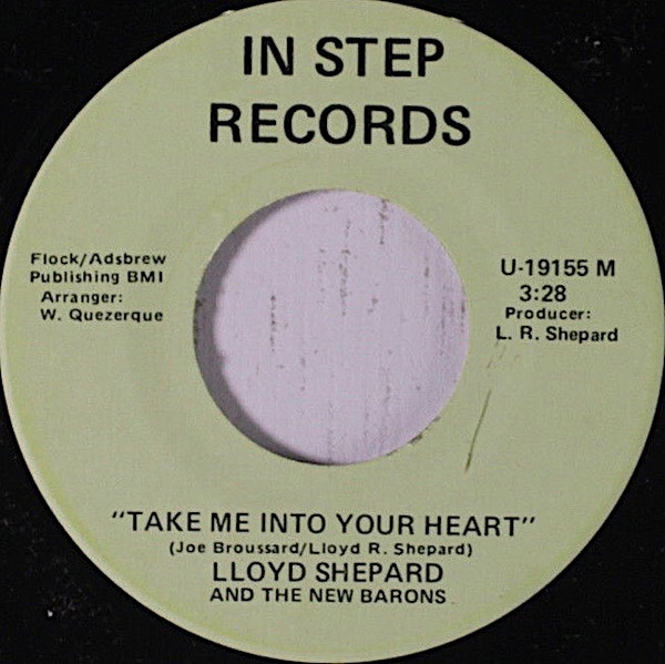 last ned album Lloyd Shepard And The New Barons - Take Me Into Your Heart