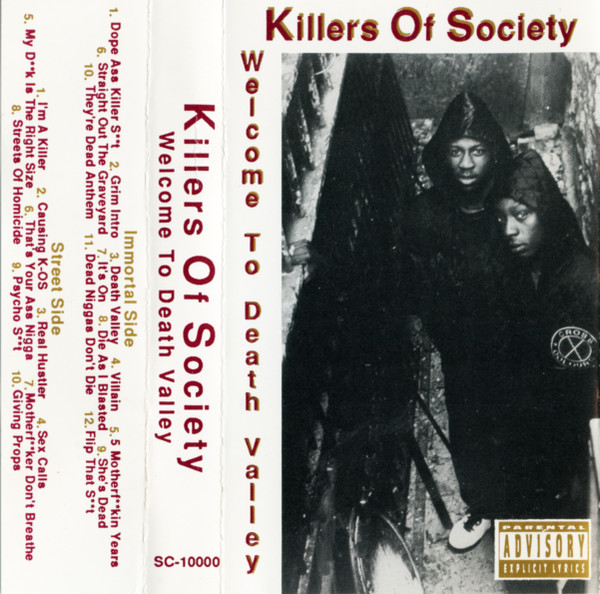 Killers Of Society – Welcome To Death Valley (1993, Cassette