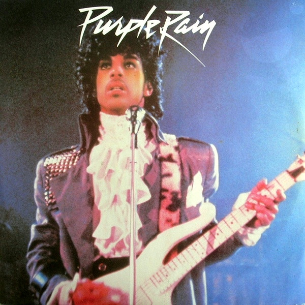 2 Prince Purple Rain God Jukebox Title Strips CD 7" 45RPM Records 
