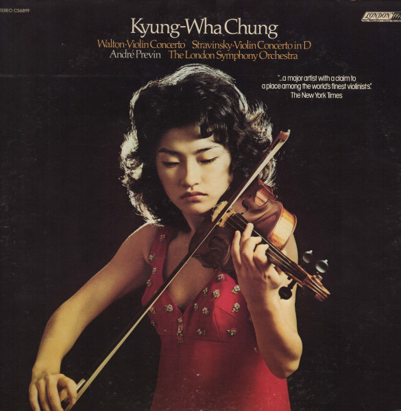 Walton, Stravinsky, Kyung-Wha Chung, André Previn, London Symphony