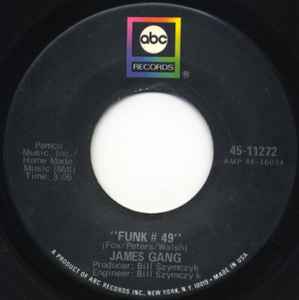 James Gang - Funk #49 / Thanks album cover
