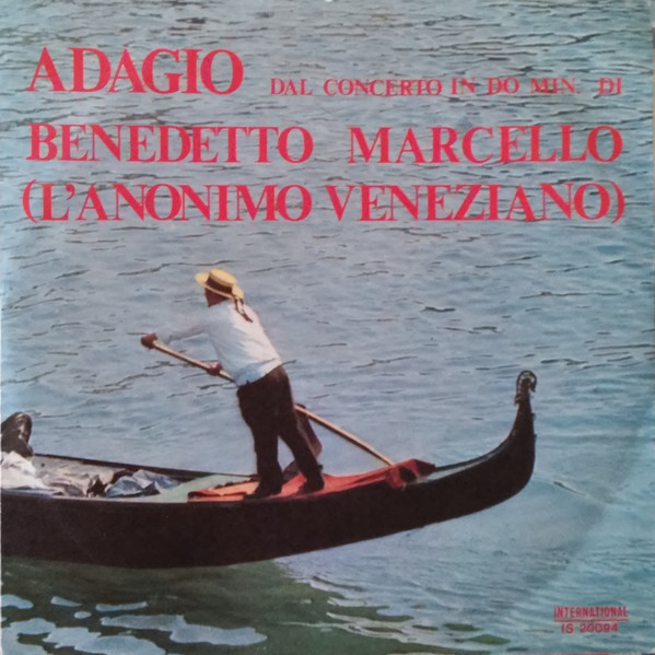 Adagio Dal Concerto In Do Min. Di Benedetto Marcello L Anonimo