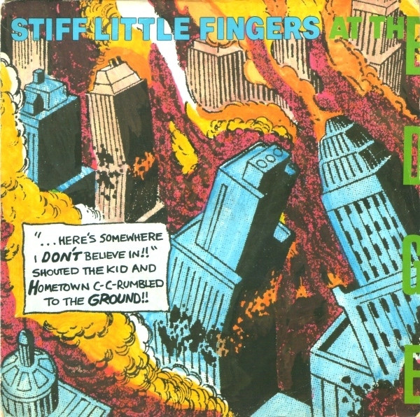 Stiff Little Fingers – At The Edge (1980, Blue Injection Moulded