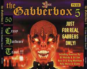 Various - The Gabberbox 5 (50 Crazy Hardcore Traxx!!!) album cover