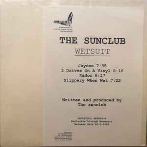 Portada de album The Sunclub - Wetsuit