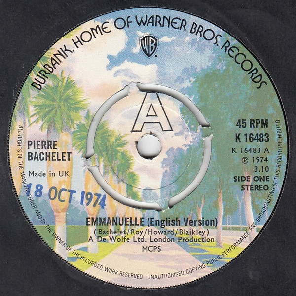 ladda ner album Pierre Bachelet - Emmanuelle English Version