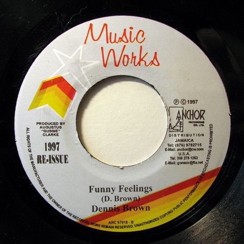Dennis Brown – To The Foundation / Funny Feelings (1997, Vinyl 