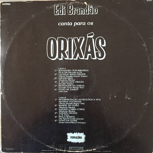 télécharger l'album Edi Brandao - Canta Para Os Orixas