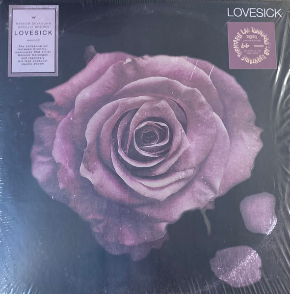 Raheem DeVaughn & Apollo Brown – Lovesick (2021, Pink, Vinyl