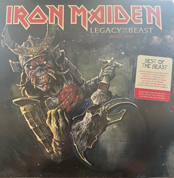 Iron Maiden – Legacy Of The Beast Brazil Tour (2023, Vinyl) - Discogs