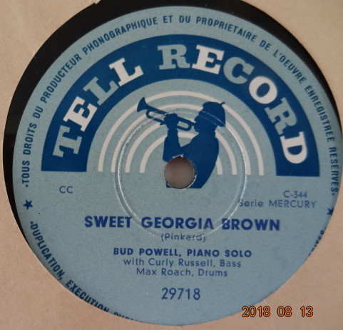 Album herunterladen Bud Powell - Body And Soul Sweet Georgia Brown