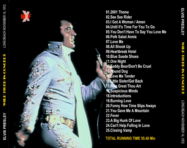 Album herunterladen Elvis - Wild Tiger In Concert