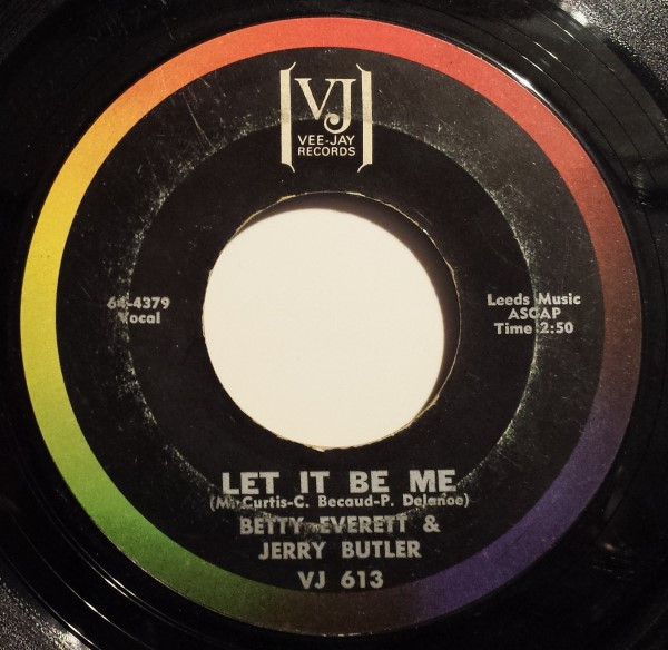 Betty Everett & Jerry Butler – Ain't That Loving You Baby / Let It 