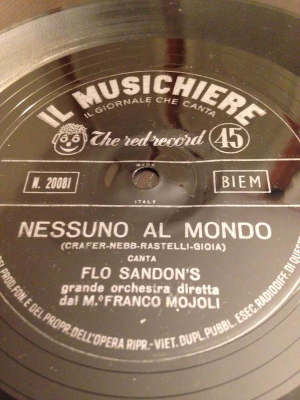 ladda ner album Flo Sandon's - Nessuno Al Mondo