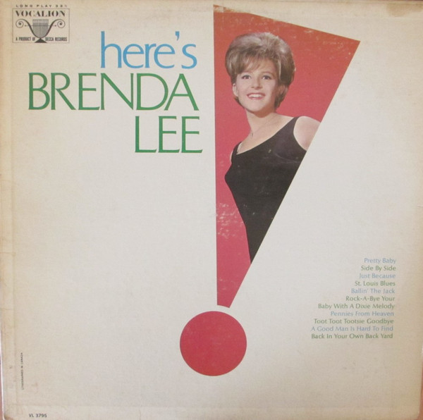 Brenda Lee – Here's (1959, Vinyl) - Discogs
