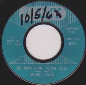 Mabel King - Go Back Home Young Fella / Lefty album cover