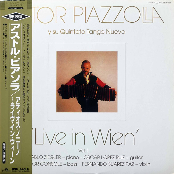 Astor Piazzolla Y Su Quinteto Tango Nuevo - Live In Wien Vol. 1 