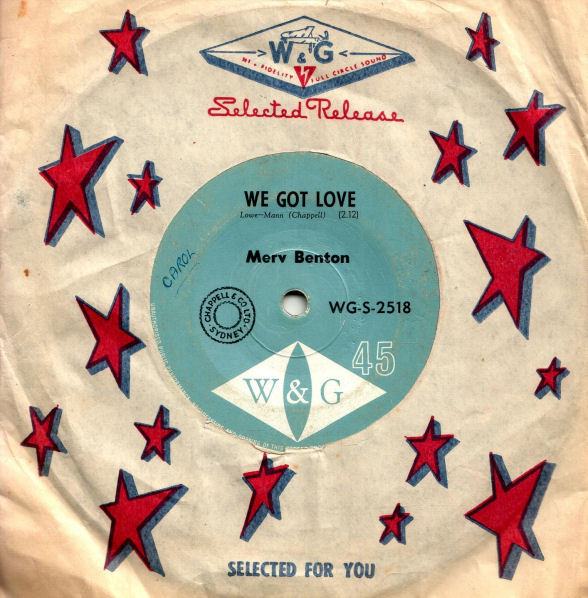 lataa albumi Merv Benton - We Got Love Sell My Soul