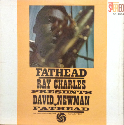 David Newman - Fathead Ray Charles Presents David Newman 限定リ