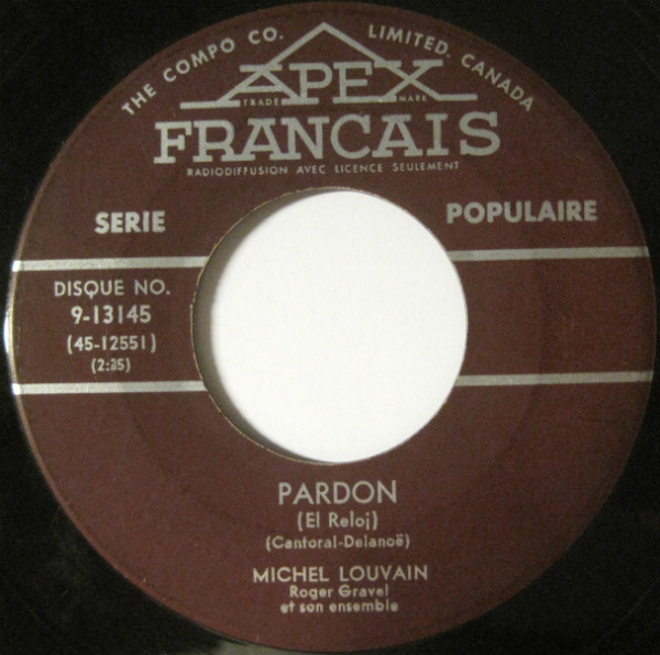 Album herunterladen Michel Louvain - Pardon